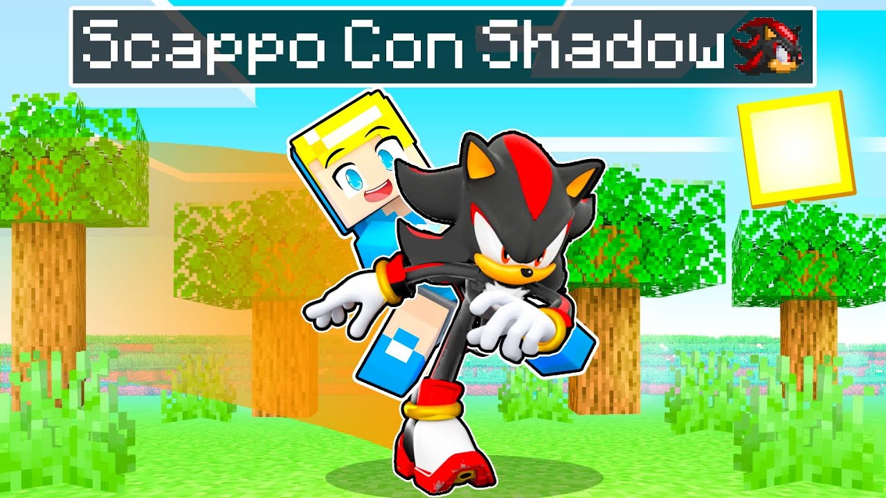 SCAPPO Con SHADOW Alla VELOCITÀ MASSIMA Su Minecraft