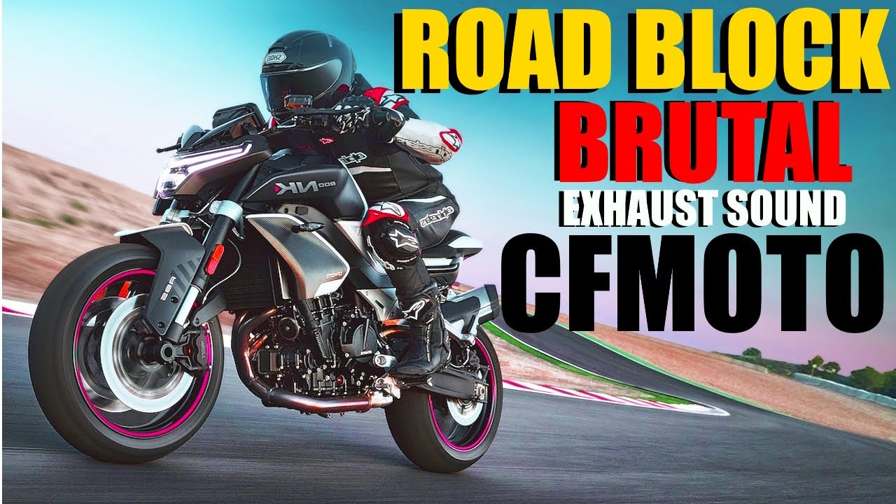 Road BLOCK BRUTAL SOUND CFMOTO 800NK Advanced 2025