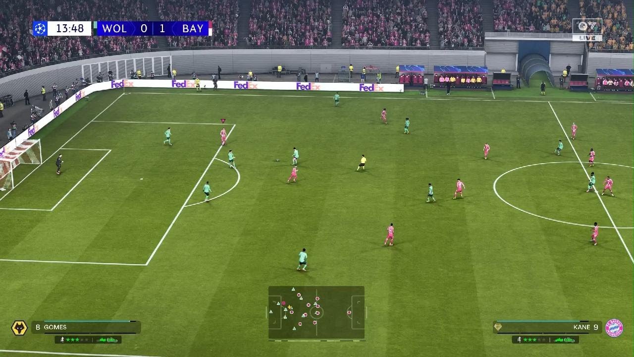 Bayren Munchen vs wolves
