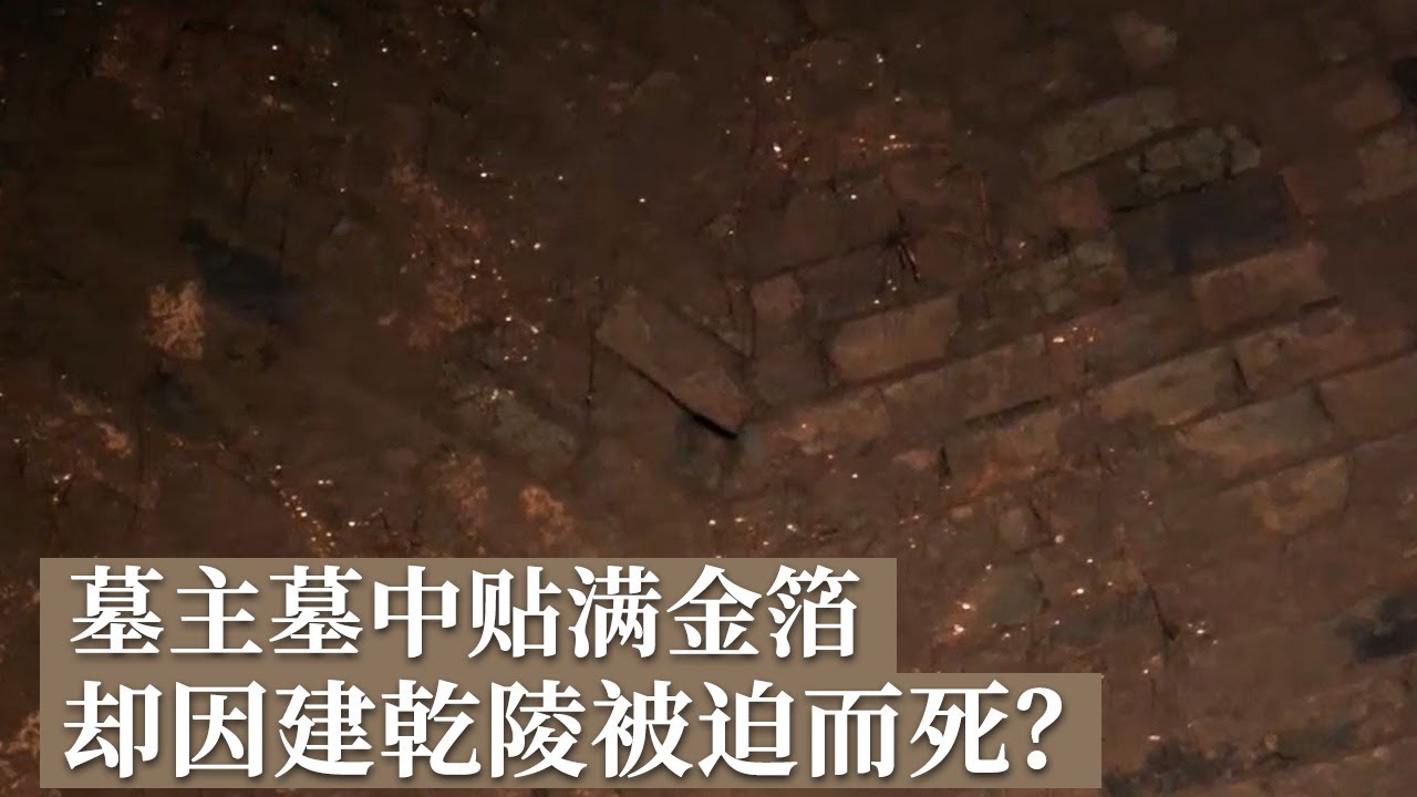 墓中器物似乾陵器物 墓室贴满金灿灿的金箔 墓主人竟是因建造乾陵而被迫死亡？《探索·发现》贾里村唐墓发掘记丨中华国宝