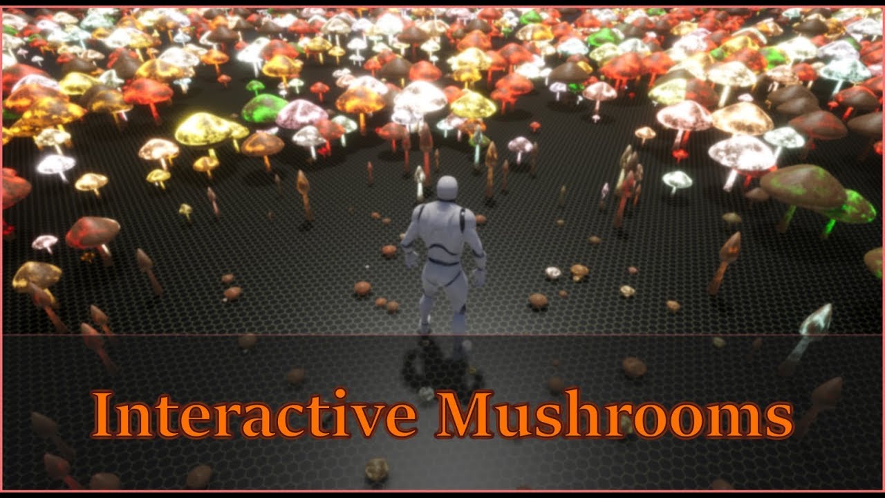 Living Mushrooms - Unreal Engine 4