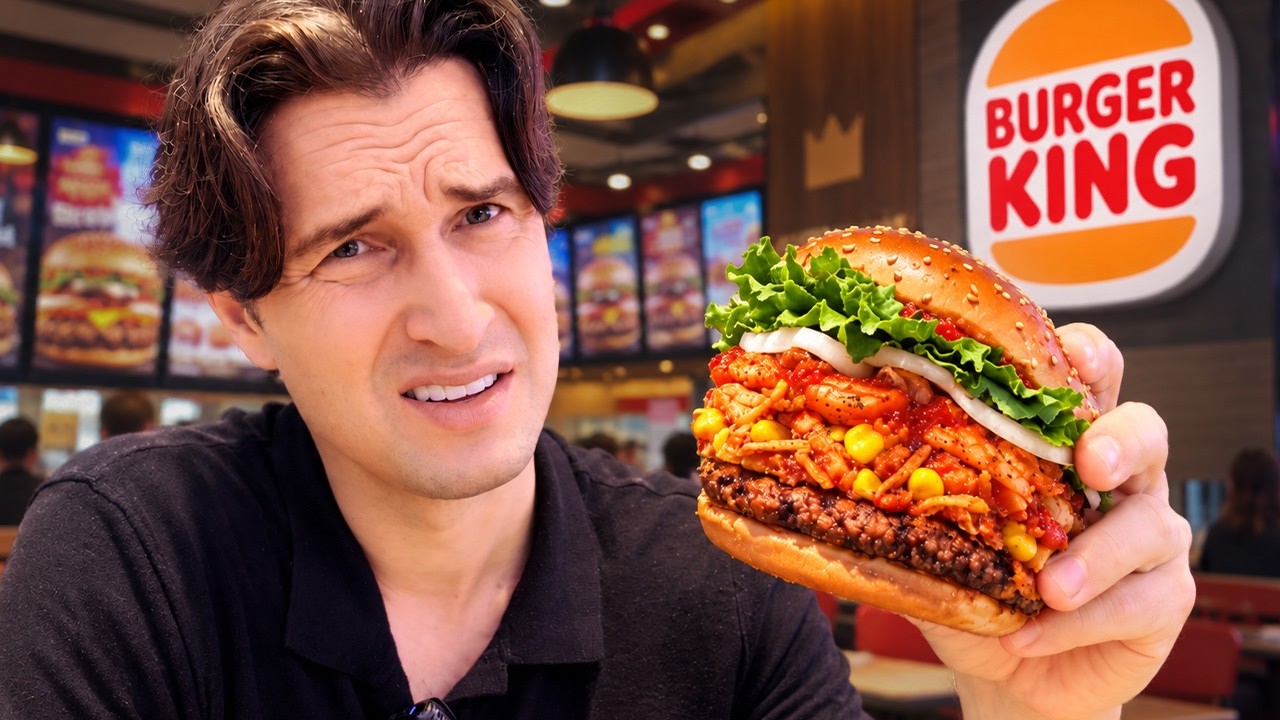 American tried Every US Fast Food Burger Chain in Korea and was Shocked