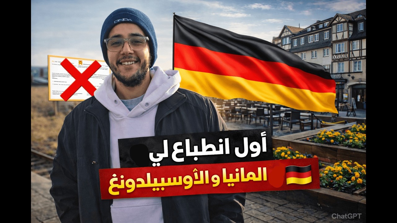 أول انطباع لي عن ألمانيا  و الاوسبيلدونغ - التكوين المهني في المانيا   | Ausbildung in Germany✨