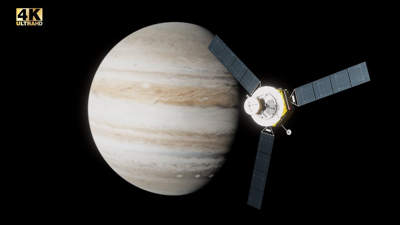 [ KSP/SE ] Chinese Jupiter-Uranus exploration mission cinematic simulation  (4K UHD)