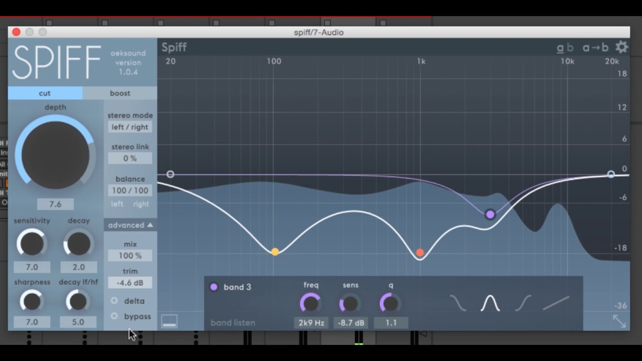 OEK Sound Spiff - Adaptive Transient Processor