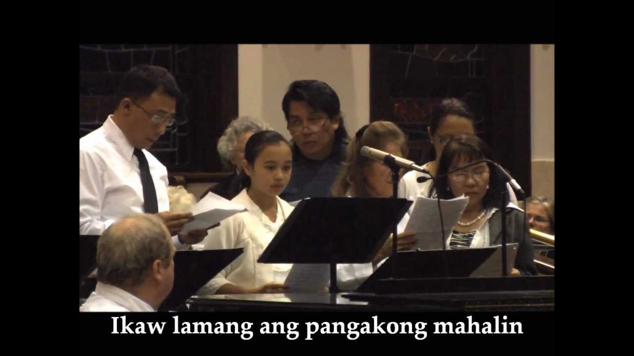 Panunumpa+Tagalog Lyrics, CTK King's Choir  2012
