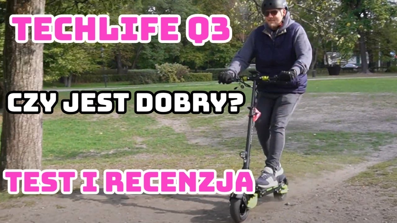 Test Hulajnogi Elektrycznej Techlife Q3 - Czy Warto?