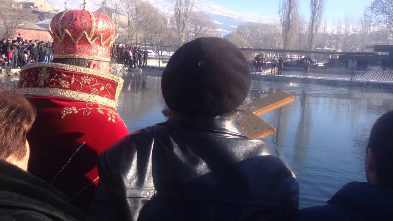 праздник Крещения в с.Эштия