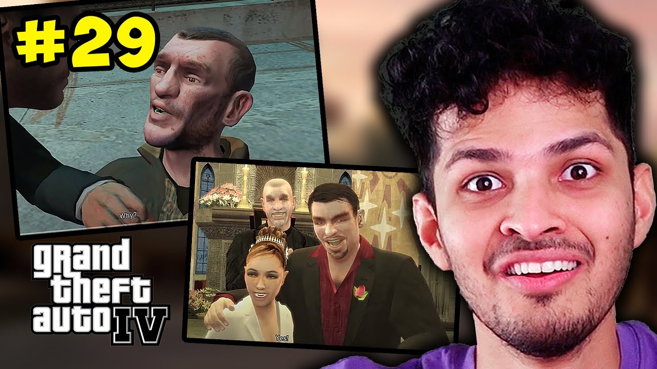 Finding The Man And Roman's Wedding Tragedy | GTA 4 Final Part