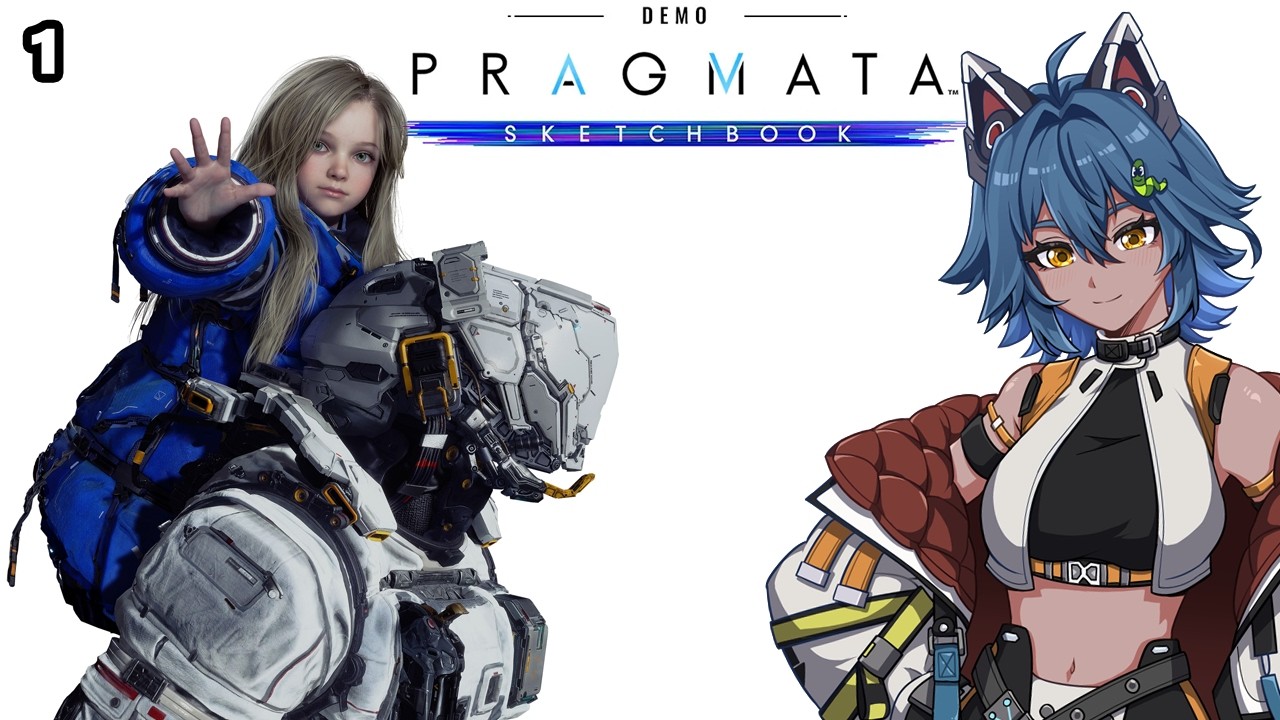 〔PRAGMATA〕-  Richtig toller Sci-Fi Shooter | SKETCHBOOK DEMO