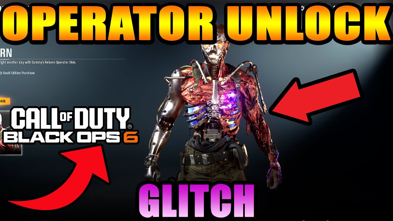 BO6 Operator Unlock Glitch! Unlock Any Operator Permanently - DO THIS QUICK!