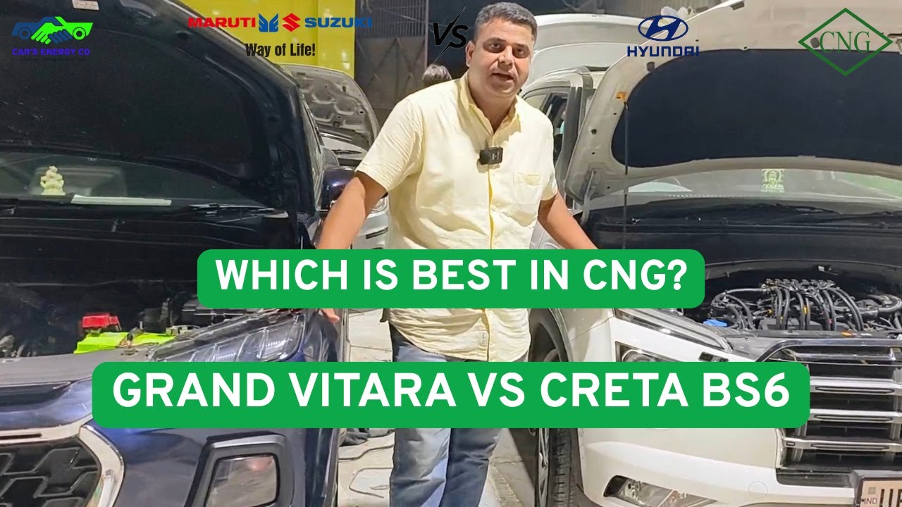 WHICH IS BEST IN CNG? GRAND VITARA VS CRETA BS6