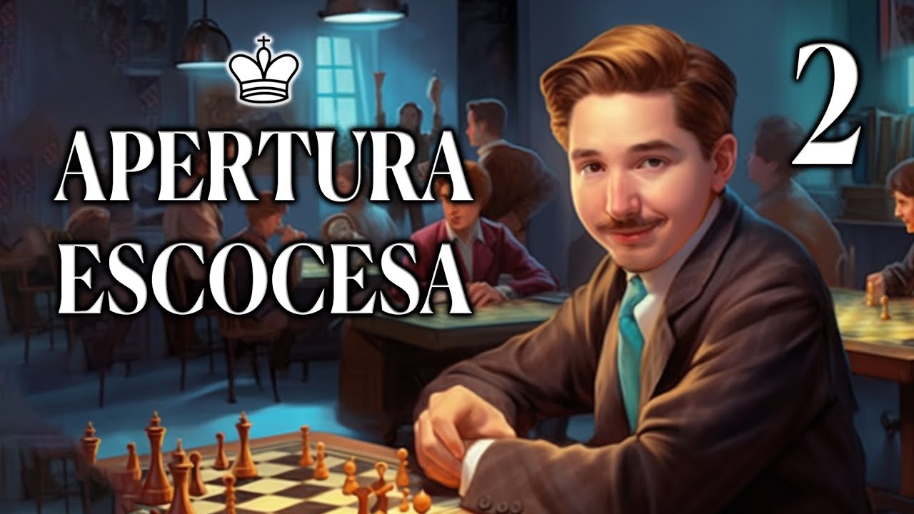 Las aperturas de ajedrez del Capa: Apertura Escocesa #2