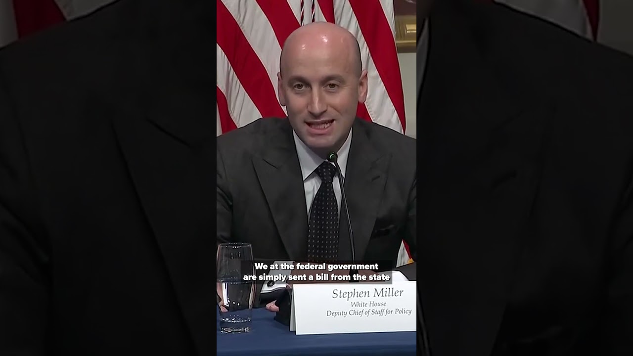 Stephen Miller krytykuje oszustwa w Minnesocie na spotkaniu grupy zadaniowej