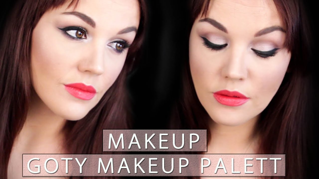 LOOK  GOTY MAKEUP PALETT // SabrinaMakeupForever