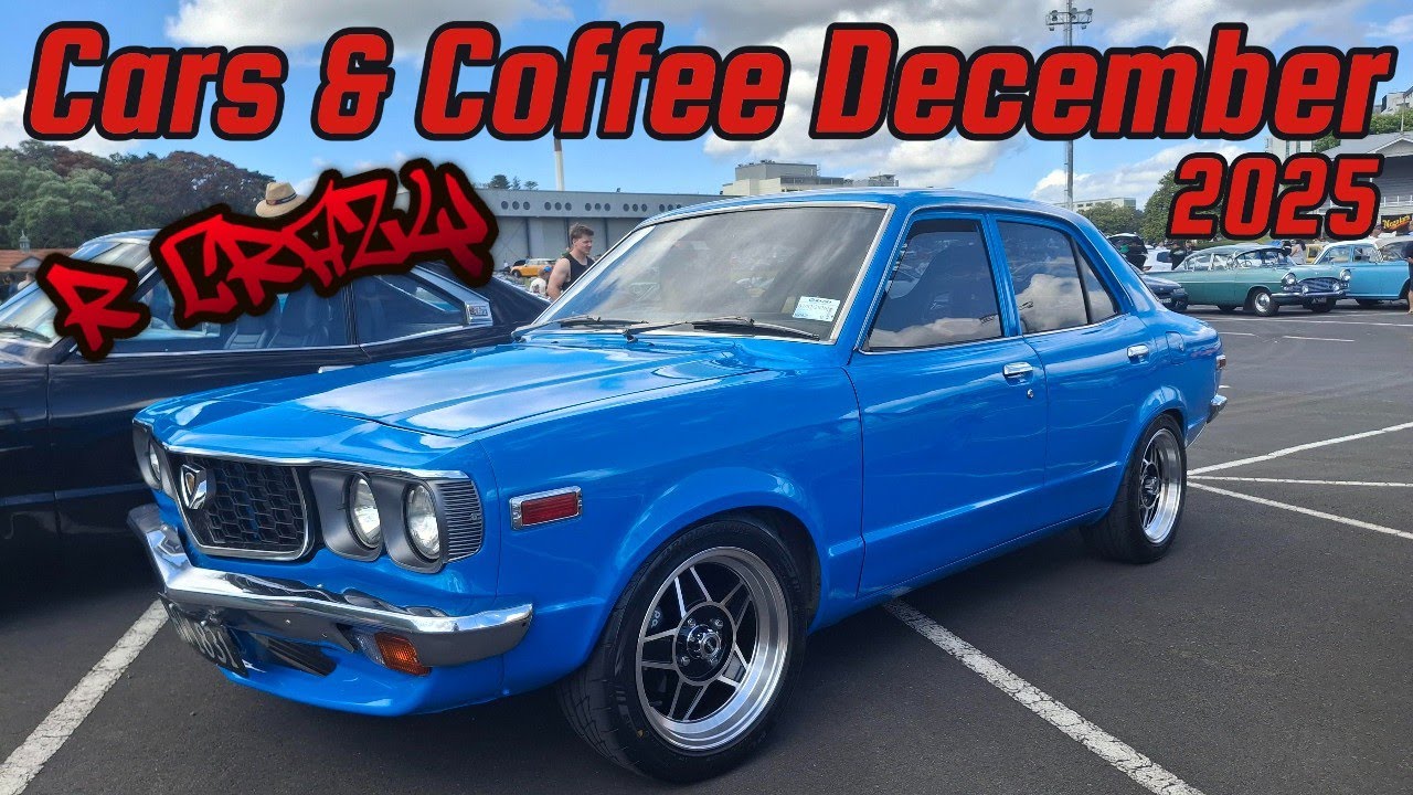 Cars & Coffee 2025, декабрь, Окленд, Новая Зеландия