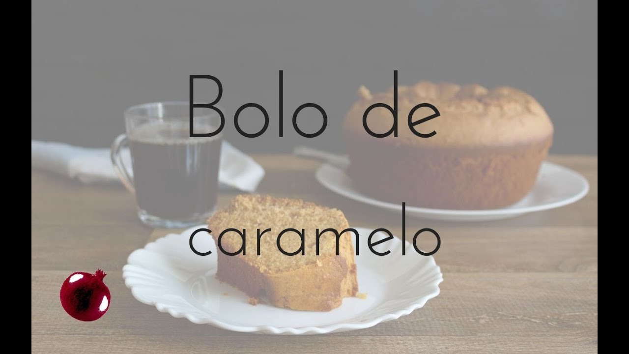 Bolo de Caramelo, simples e bem fácil