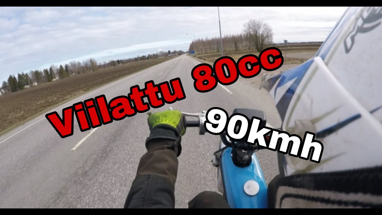 viilattu 80cc Testiä |Suzuki Pv (specsit descissä)