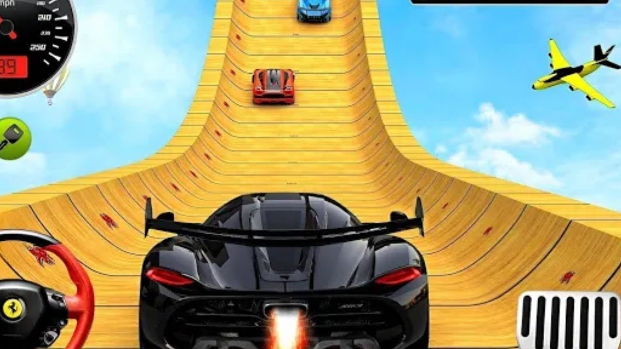 GT Ramp Car Stunts Racing Simulator - Extreme Car Crash Beam Derby 3D - Android GamePlay #2  