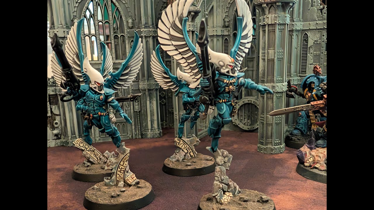 How to use Swooping Hawks and Baharroth in 10th ed
