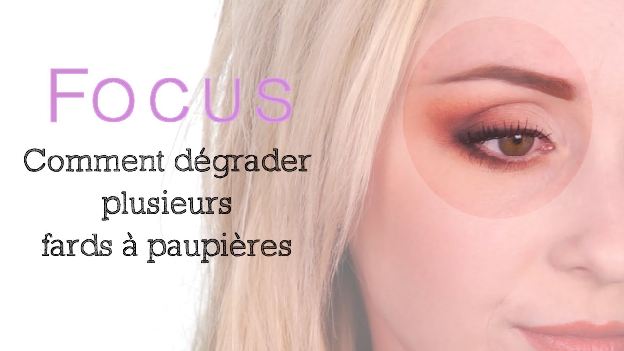 Dégrader plusieurs couleurs de fards à paupières // Maquillage des yeux facile // Focus