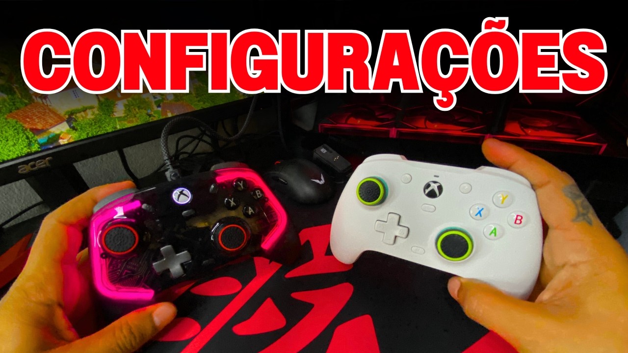 CONTROLE GAMESIR? As MELHORES CONFIGURAÇÕES para VOCÊ!
