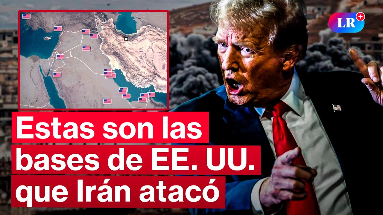 Irán ataca bases militares de EE. UU. en distintos países en respuesta al ataque en Teherán | #LR