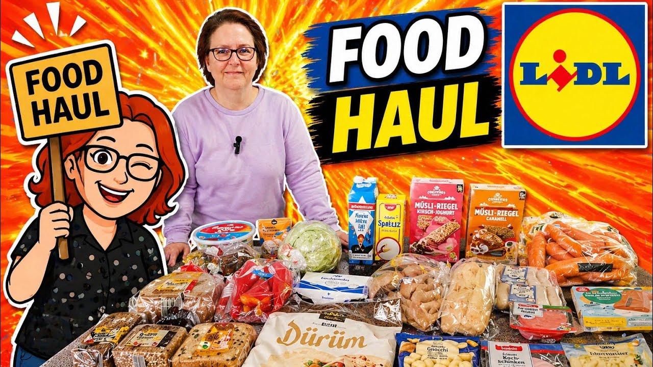 Lidl Food Haul 🛒 | Mein erster Einkauf im neuen Jahr 2026 🎆