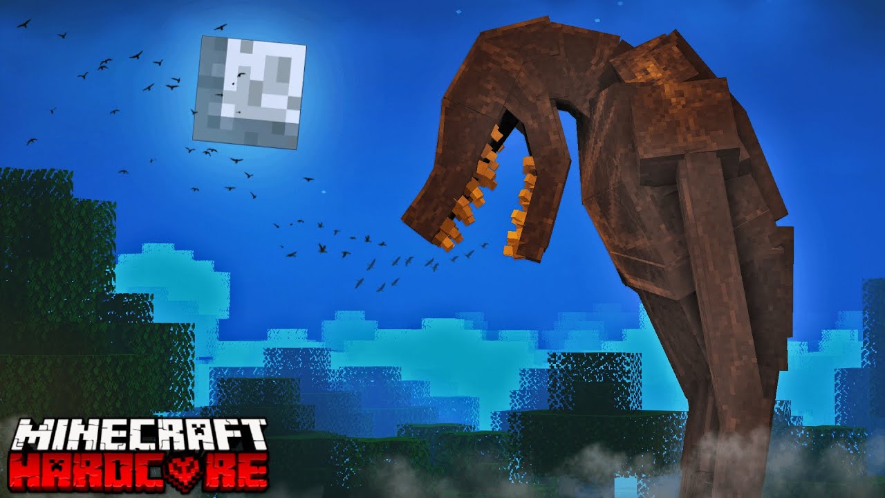 Der BLIND WANDERER ist &uuml;belst GRUSELIG.. MINECRAFT HARDCORE: Blind Wanderer