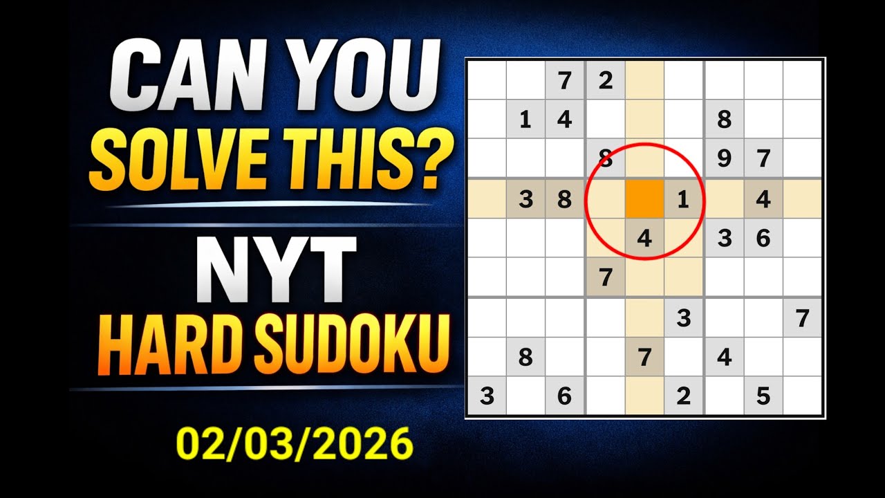 Today 2nd March New York USA Singapore UK Canada times hard Sudoku puzzle solution well explain