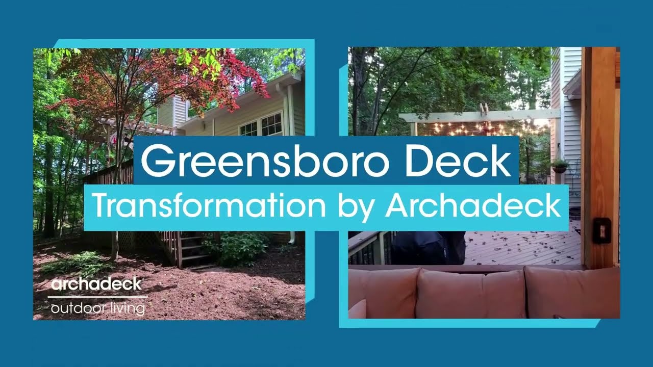 Deck Builder Reviews Greensboro NC | Archadeck Client Testimonial | Greensboro NC AZEK Deck