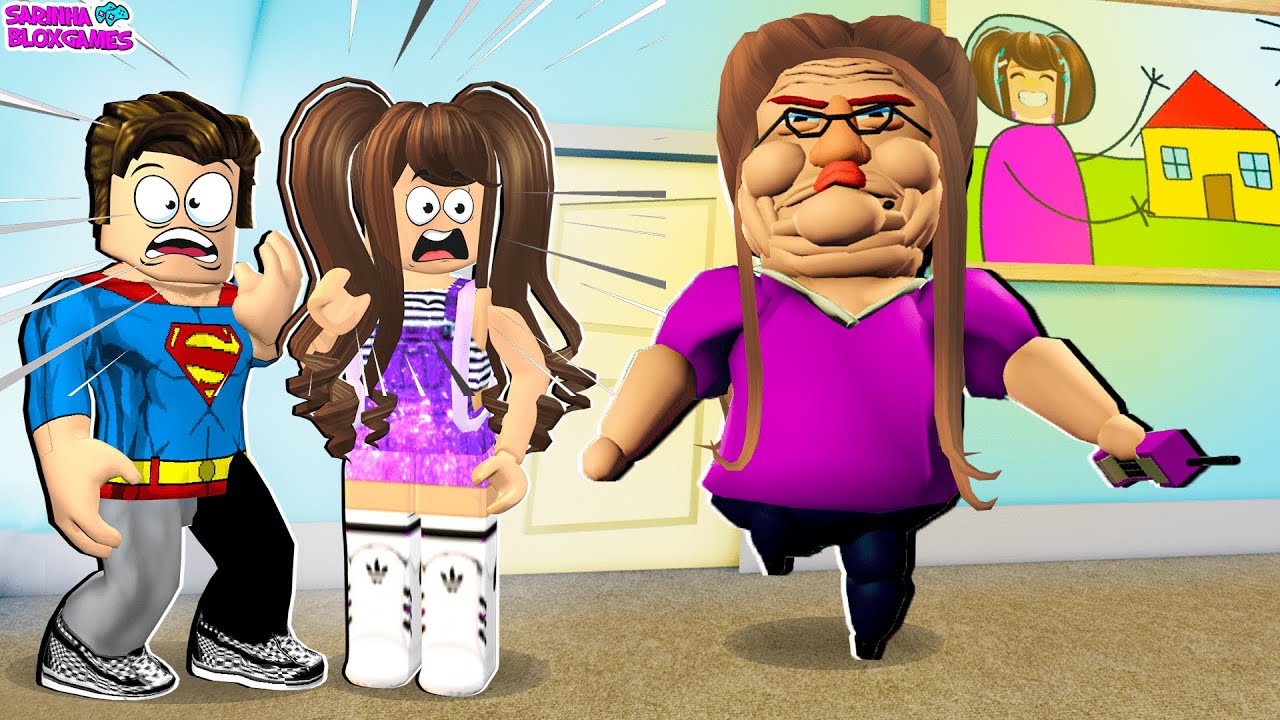 MINHA MÃE VIROU A TIA BETH MALVADA DO BERÇÁRIO! BETTY'S NURSERY ESCAPE ROBLOX