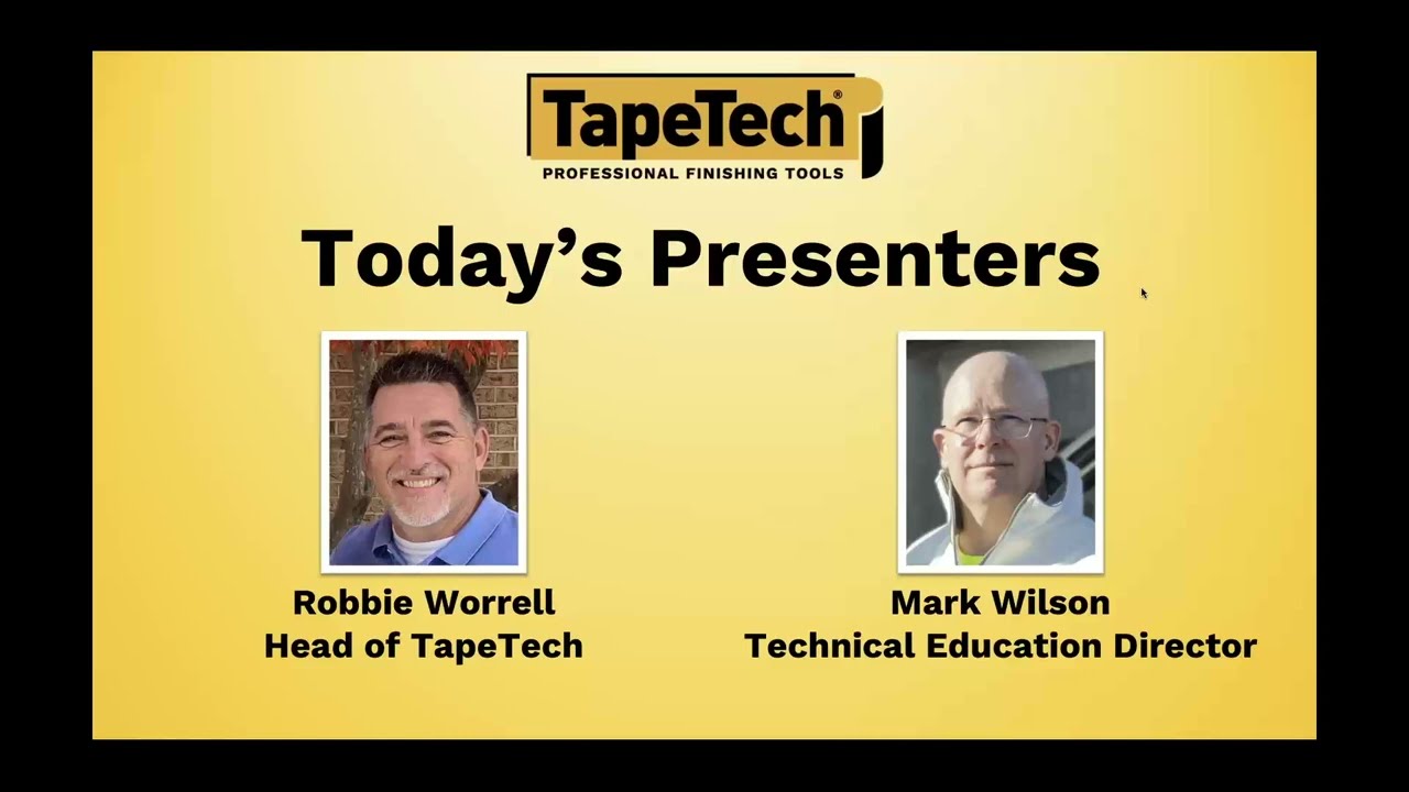Master Automatic Taping and Finishing: TapeTech's ATF Webinar Recap