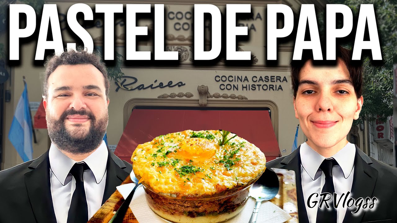 Este PASTEL DE PAPA es una LOCURA 🔥 en un ALMACÉN de 1912 - Raices Cocina Casera con Historia