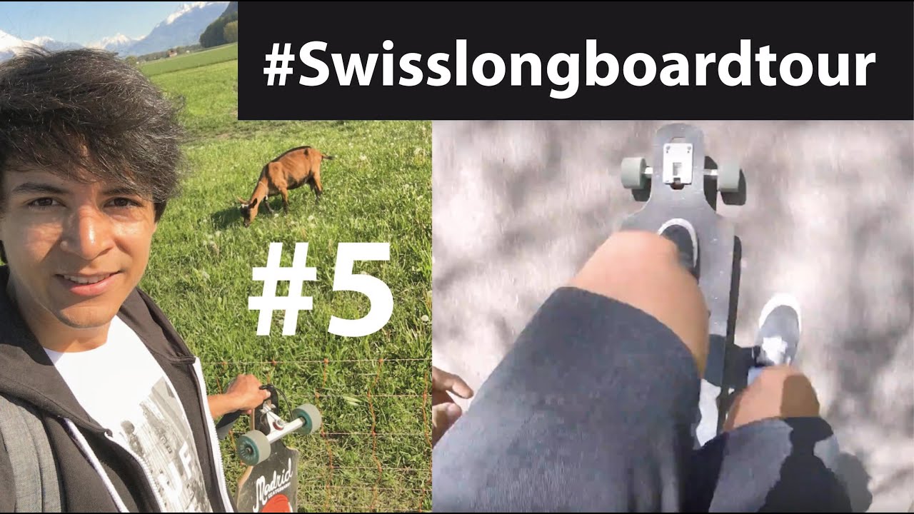 VILLENEUVE - MONTHEY | #Swisslongboardtour #5