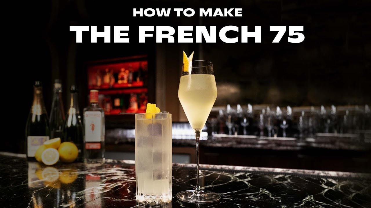How to Make a French 75, the Gin Cocktail That's Even Better With Real Champagne