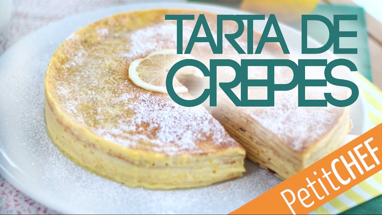Tarta de crepes con crema de limón | Petitchef