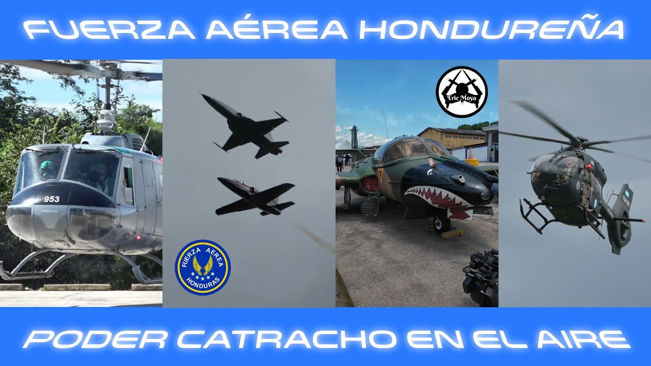 13 Minutos de Accion con la Fuerza Aérea Hondureña, la Mejor Fuerza Aérea de Centroamerica #Aviacion