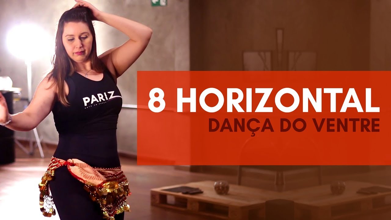Aula de Dança - Dança do Ventre 6 - Como fazer o 8 Horizontal de Quadril