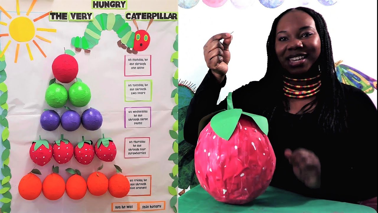 The Very Hungry Caterpillar in 3D! Let's Bring the Fruits He Ate to Life!The Very Hungry Caterpillar