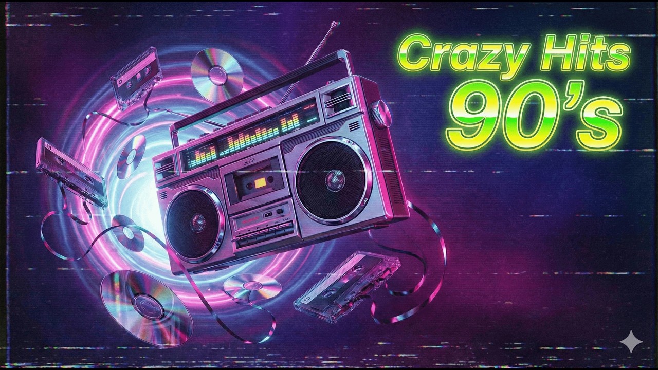 🎙📀Take a Trip Back to the 90s: Crazy Hits & Pure Nostalgia💔