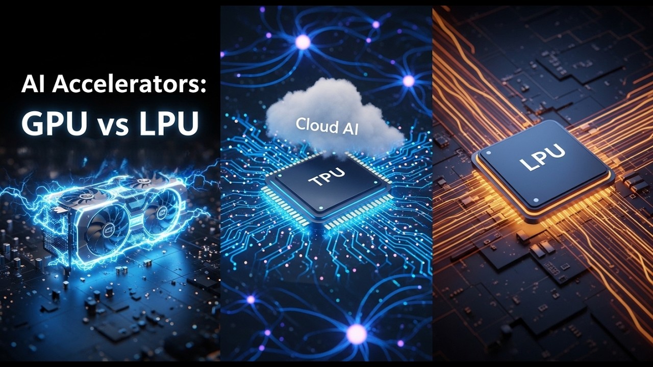 AI Accelerators: A Comparative Guide to GPU, TPU, and LPU