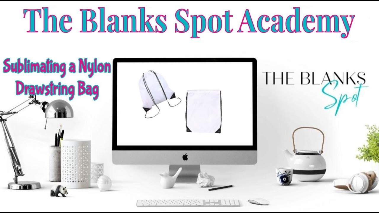 How To Sublimate A Nylon Drawstring Bag (Columbia, SC)