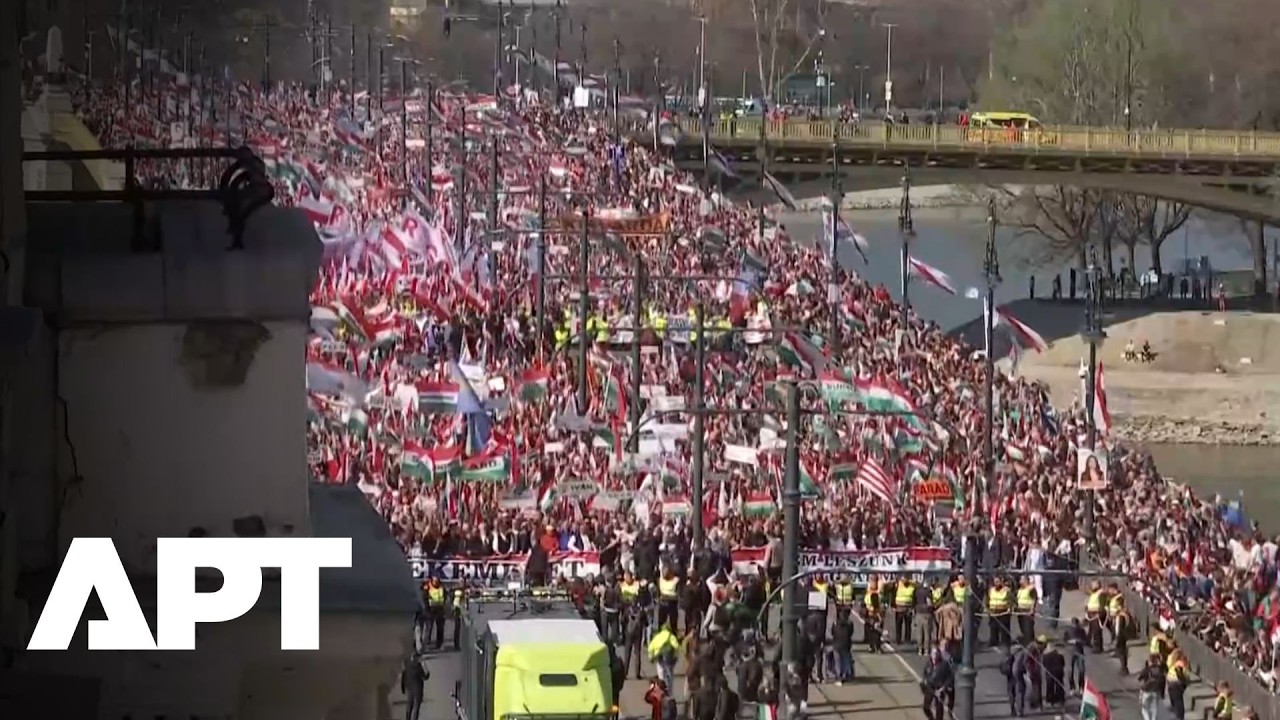 WATCH | Orban Supporters Flood Hungary's Budapest for Peace March | APT