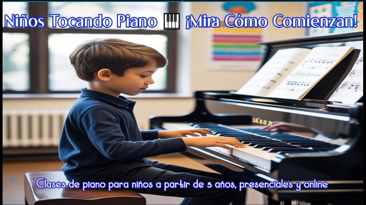 Niños Tocando Piano🎹¡Mira Cómo Comienzan!Piezas Fáciles Tocadas por Niños.Clases de Piano desde Cero