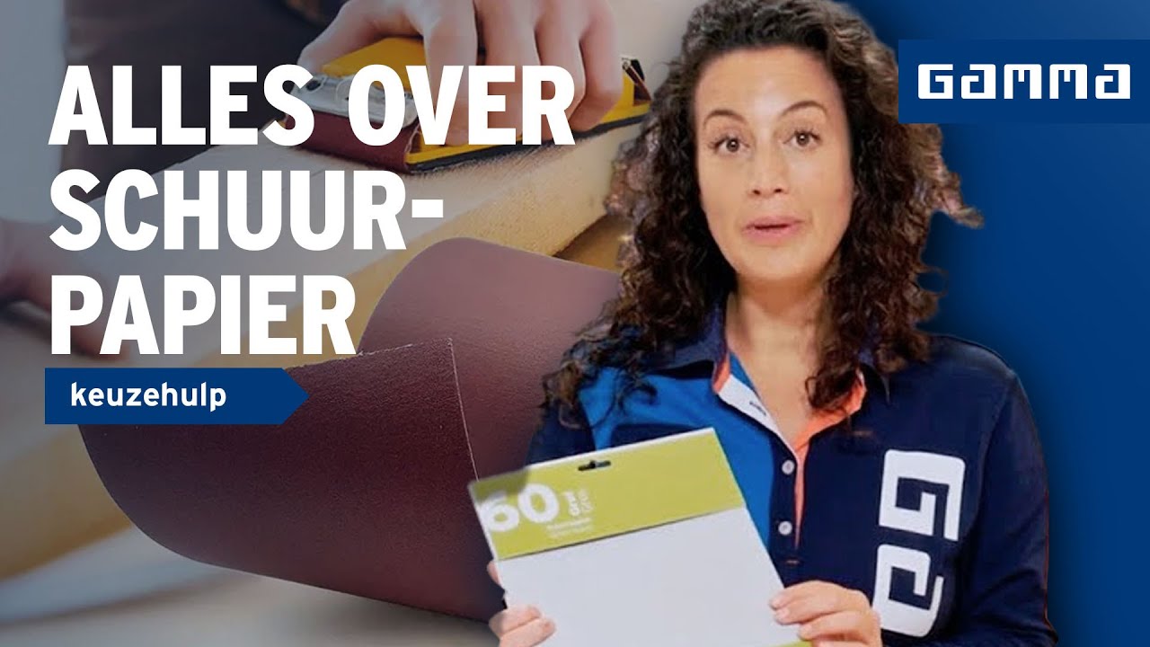 Welke soort schuurpapier past bij jouw klus? | GAMMA