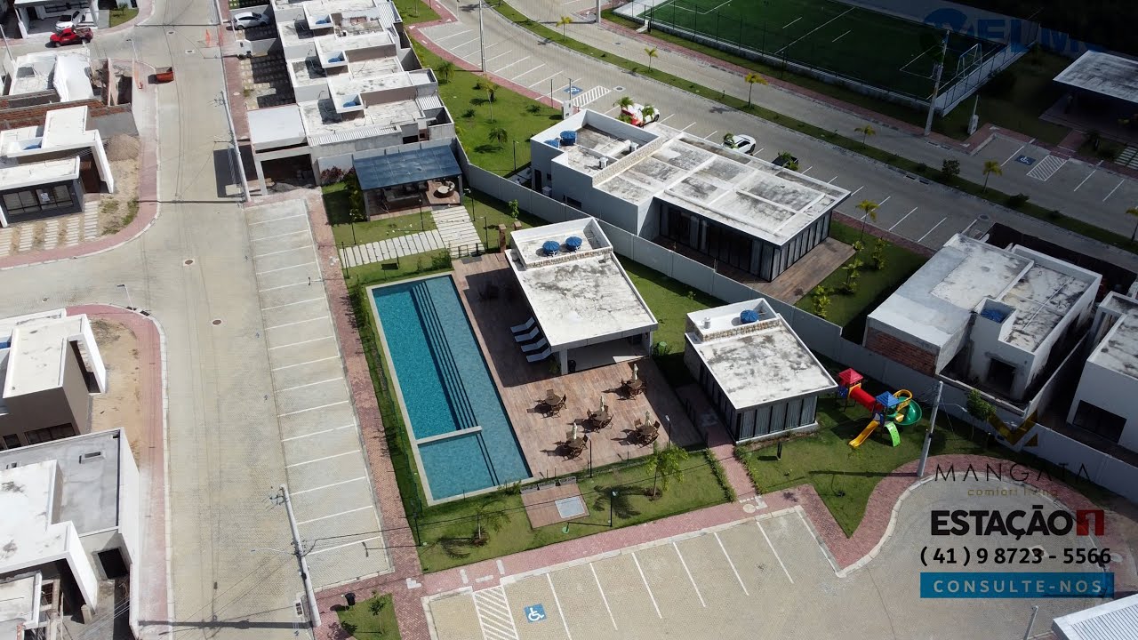 ΜΛΝGΛΤΛ comfort living - VISTA AÉREA - ESTAÇÃO 1 - FEIRA DE SANTANA - BAHIA - E L M O  TV - VENDAS