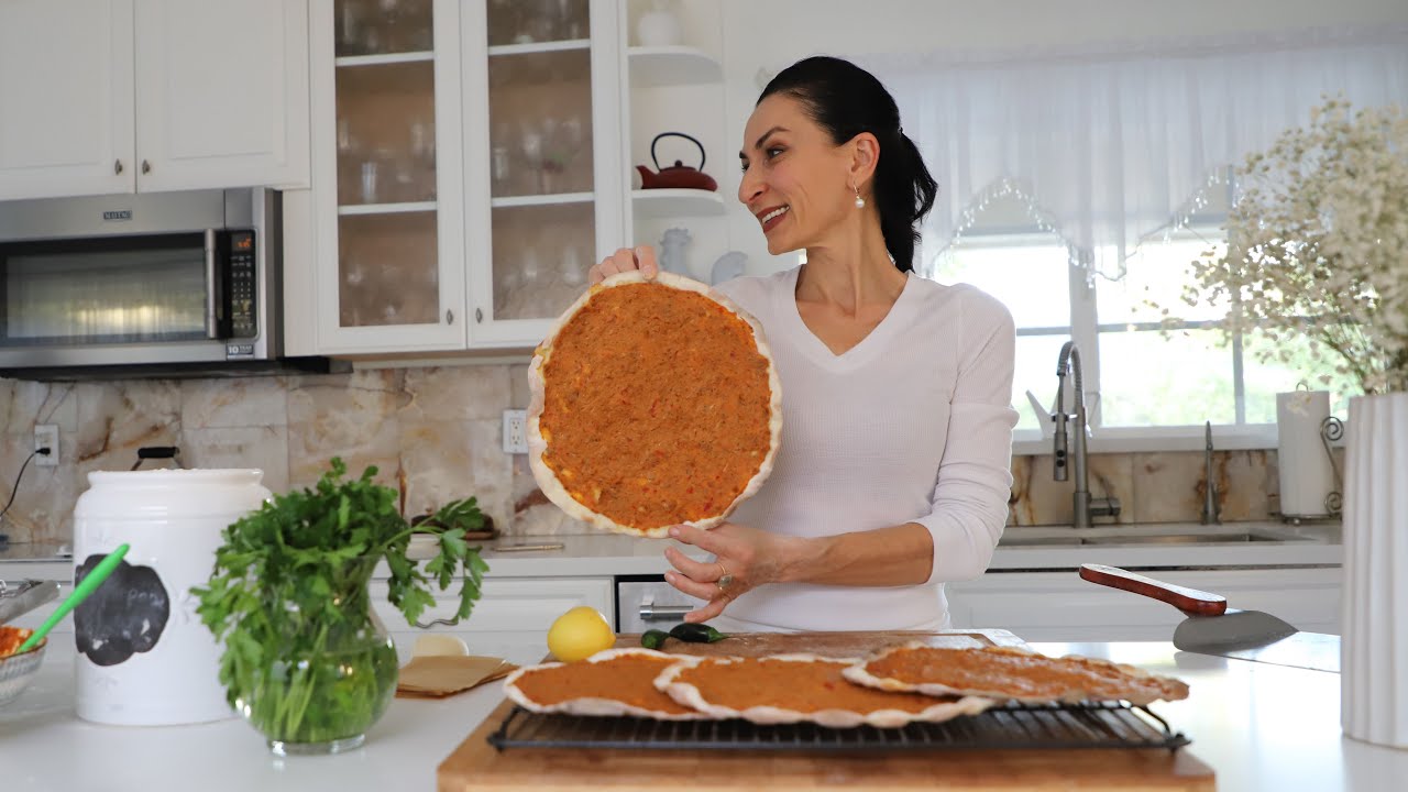 Ламаджо - Мсалош - Лепёшки с Мясом - Рецепт от Эгине - Heghineh Cooking Show in Russian