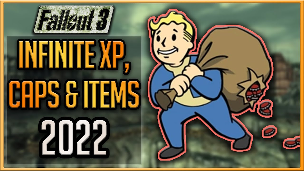 Fallout 3 - Infinite Caps, XP and Items Glitch 2022