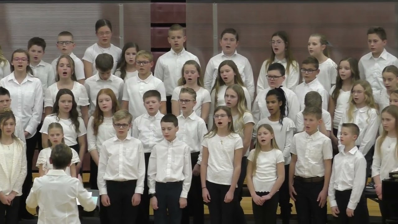 Winter Band and Choir Concert 5th and 6th Grade Choir